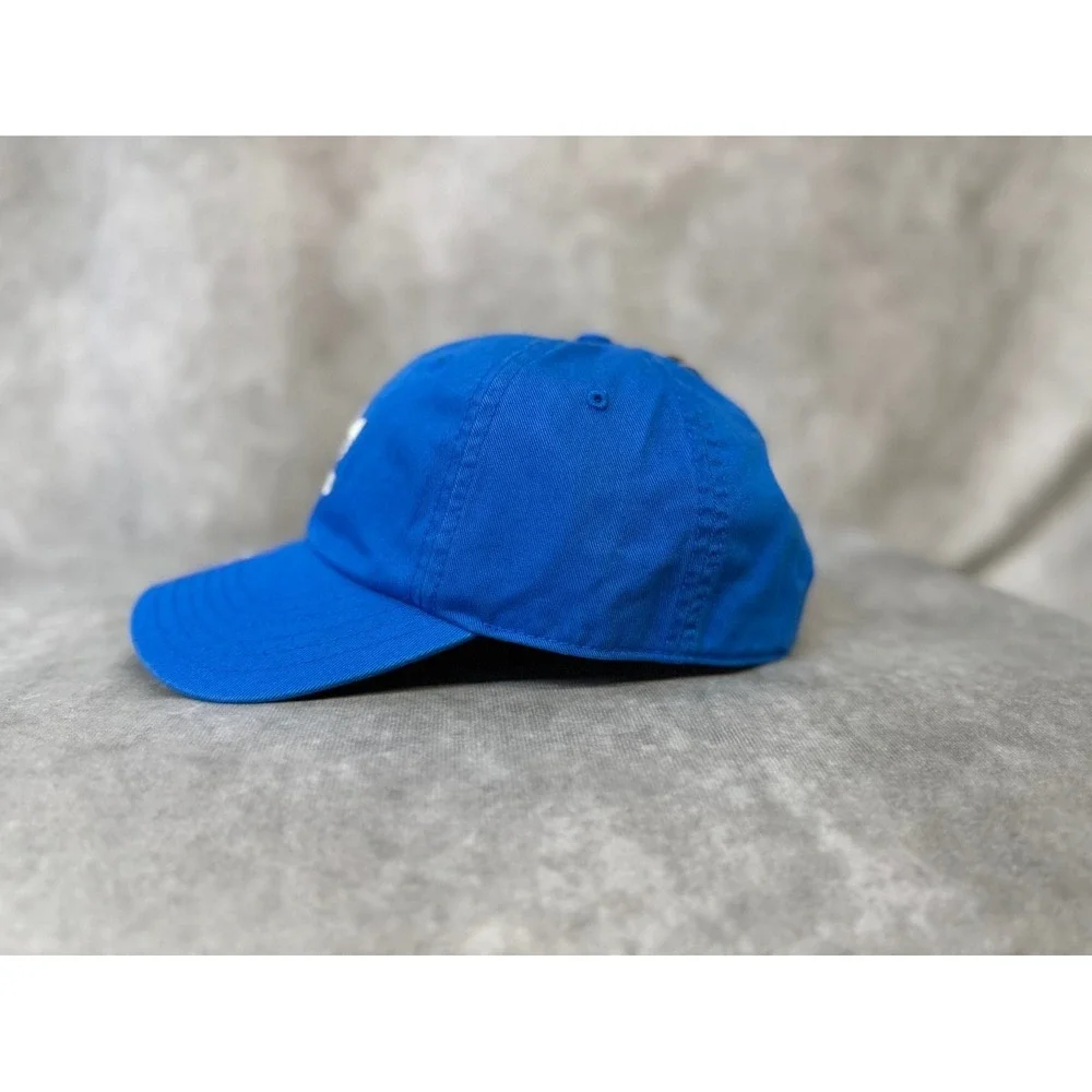 Adidas Youth Originals Blue Cap Adjustable Kids‎ Trefoil Hat New